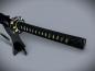 Preview: Golden Flower Katana mit 12-mal gefalteter Damast-Klinge Feng Lin Handgeschmiedetes Samurai Schwert