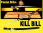 Preview: KILL-BILL Samurai Schwert mit 12-mal gefalteter Damaststahl Klinge "Hattori Hanzo"