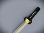Preview: Musashiichi Wakizashi mit 12-mal gefalteter Damast Klinge Feng Lin Handgeschmiedetes Samurai Schwert