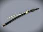 Preview: Kill Bill Hattori Hanzo Damast Katana mit 12-mal gefalteter Damast-Klinge Handgeschmiedetes Samurai Schwert