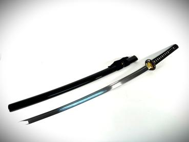 Seinei Katana mit 12-mal gefalteter Damast Stahl Klinge Handgeschmiedetes Samurai Schwert der Serie FENG LIN
