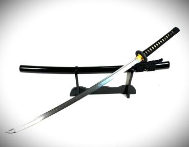 Daimyo Katana mit 12-mal gefalteter Damast Klinge Feng Lin Handgeschmiedetes Samurai Schwert