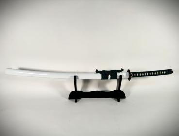 Preview: Saimei Katana mit 12-mal gefalteter Damast Klinge Handgeschmiedetes Samurai Schwert von Feng Lin