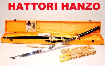 Preview: KILL-BILL Samurai Schwert mit 12 -mal gefaltete differenziert gehärteter 1095 Klinge 