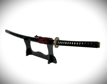 Preview: DRAGON SWORD Katana mit 12-mal gefalteter Damast Stahl Klinge Handgeschmiedetes Samurai Schwert von FENG LIN