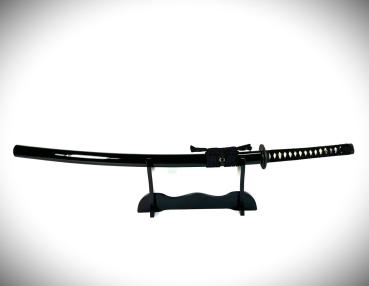 Genji Katana mit 12-mal gefalteter Damast Klinge Feng Lin Handgeschmiedetes Samurai Schwert