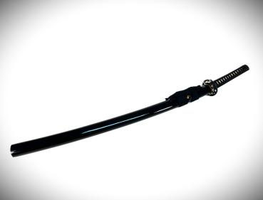 Golden Flower Katana mit 12-mal gefalteter Damast-Klinge Feng Lin Handgeschmiedetes Samurai Schwert