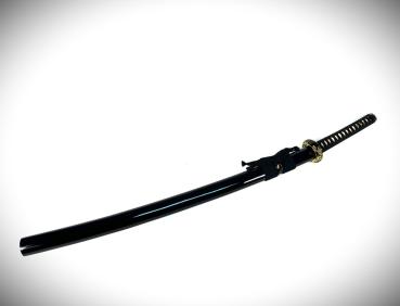 Suzaku Katana mit 12-mal gefalteter Damast Klinge Feng Lin Handgeschmiedetes Samurai Schwert