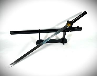 Preview: Ninja Katana mit 12-mal gefalteter Damast Klinge Feng Lin Handgeschmiedetes Samurai Schwert