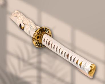 Preview: Sujin Katana mit 12x gefalteter Klinge Feng Lin Handgeschmiedetes Samurai Schwert