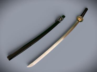 Handgeschmiedetes FENG LIN "DRAGON HEAD" Katana