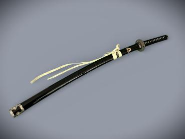 Kill Bill Hattori Hanzo Damast Katana mit 12-mal gefalteter Damast-Klinge Handgeschmiedetes Samurai Schwert