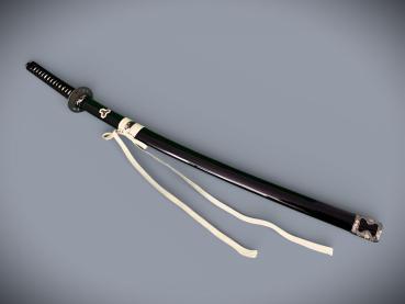 Kill Bill Hattori Hanzo Damast Katana mit 12-mal gefalteter Damast-Klinge Handgeschmiedetes Samurai Schwert