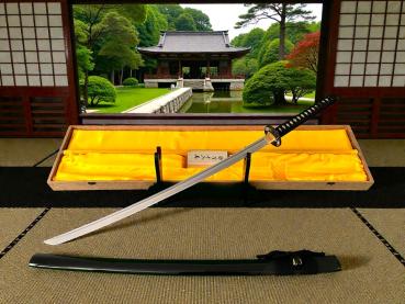 Takahira Katana - Samurai Schwert von FENG Lin aus 1095 Stahl - 12 mal gefaltet