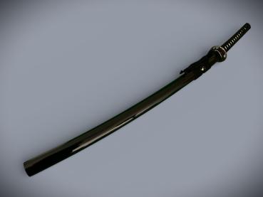 Seinei Katana mit 12-mal gefalteter Damast Stahl Klinge Handgeschmiedetes Samurai Schwert der Serie FENG LIN