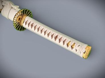 Reikon no Ken Katana mit 12x gefalteter Klinge Feng Lin Handgeschmiedetes Samurai Schwert