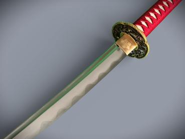 Tamura Katana mit 12-mal gefalteter Klinge Handgeschmiedetes Feng Lin Samurai Schwert