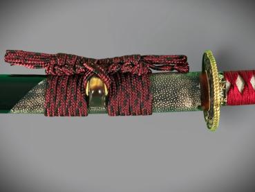 Tamura Katana mit 12-mal gefalteter Klinge Handgeschmiedetes Feng Lin Samurai Schwert