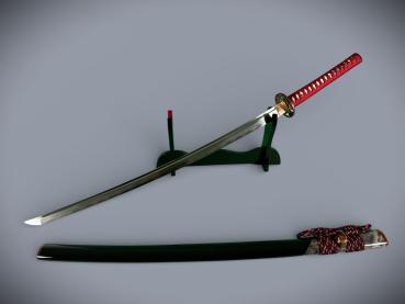 Preview: Blood Dragon Katana mit 12-mal gefalteter Klinge Handgeschmiedetes Feng Lin Samurai Schwert