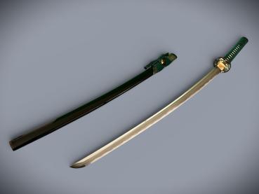 Motohito Katana mit 12-mal gefalteter Klinge Handgeschmiedetes Feng Lin Samurai Schwert