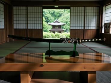 Preview: Yamamoto - Bushidō Katana mit 18-mal gefalteter Tamahagane Klinge