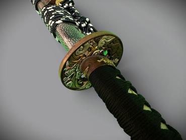 Yamamoto - Bushidō Katana mit 18-mal gefalteter Tamahagane Klinge