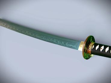Yamamoto - Bushidō Katana mit 18-mal gefalteter Tamahagane Klinge