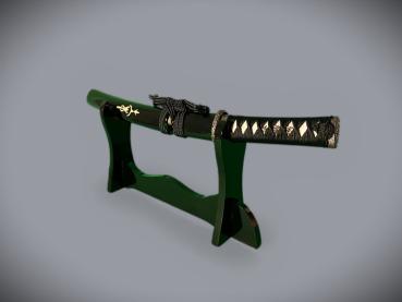 Preview: Bushido Tanto Handgeschmiedet von Feng Lin