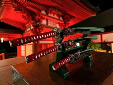 Yamamoto Aka-Ryūken 赤龍剣 Schwert des roten Drachen - Schwerter-Set