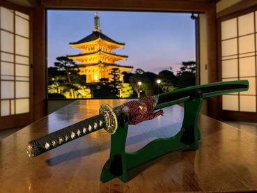 Yamamoto-Kinkaku-no-Tsurugi 金閣の剣 Schwert des Goldenen Pavillons - Wakizashi