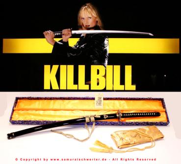 KILL-BILL Samurai Schwert aus 1060 Kohlenstoffstahl - "Hattori Hanzo"