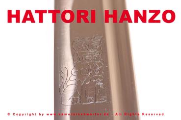 KILL-BILL Samurai Schwert aus 1060 Kohlenstoffstahl - "Hattori Hanzo"