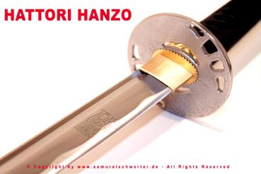 KILL-BILL Samurai Schwert aus 1060 Kohlenstoffstahl - "Hattori Hanzo"