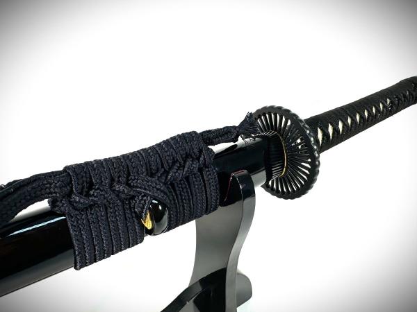 Takakura Katana mit 12-mal gefalteter Damast-Klinge Feng Lin Handgeschmiedetes Samurai Schwert