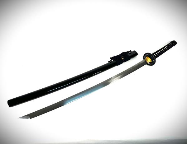 Takakura Katana mit 12-mal gefalteter Damast-Klinge Feng Lin Handgeschmiedetes Samurai Schwert