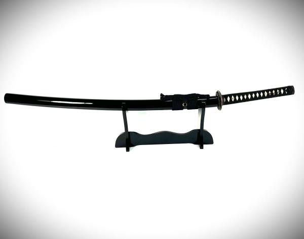 Seinei Katana mit 12-mal gefalteter Damast Stahl Klinge Handgeschmiedetes Samurai Schwert der Serie FENG LIN
