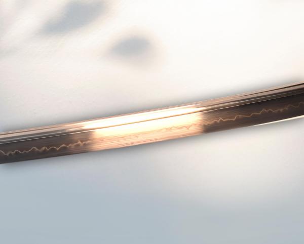 KILL BILL Hattori Hanzo Katana mit 12 -mal gefalteter differenziert gehärteter 1095 Klinge Handgeschmiedetes Samurai Schwert
