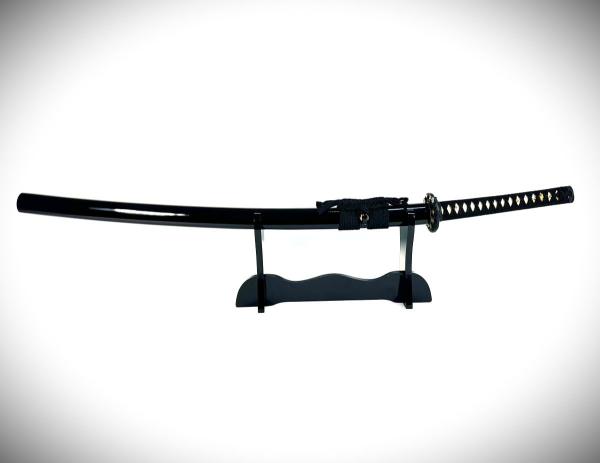 Golden Flower Katana mit 12-mal gefalteter Damast-Klinge Feng Lin Handgeschmiedetes Samurai Schwert