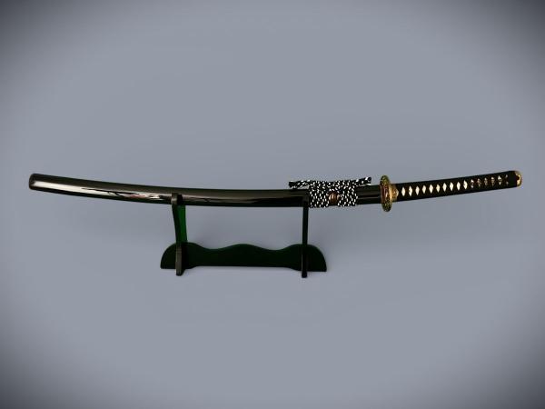 Handgeschmiedetes FENG LIN "DRAGON HEAD" Katana