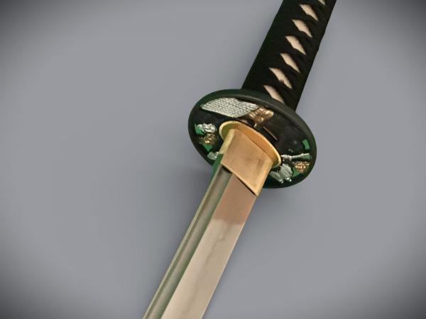 Takahira Katana - Samurai Schwert von FENG Lin aus 1095 Stahl - 12 mal gefaltet
