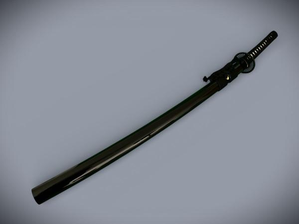 Takakura Katana mit 12-mal gefalteter Damast-Klinge Feng Lin Handgeschmiedetes Samurai Schwert