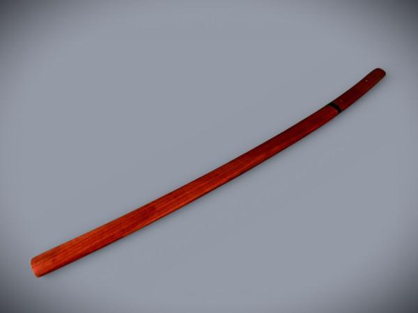 Bambo Master Shirasaya Katana mit 12-mal gefalteter Damast-Klinge Feng Lin Handgeschmiedetes Samurai Schwert