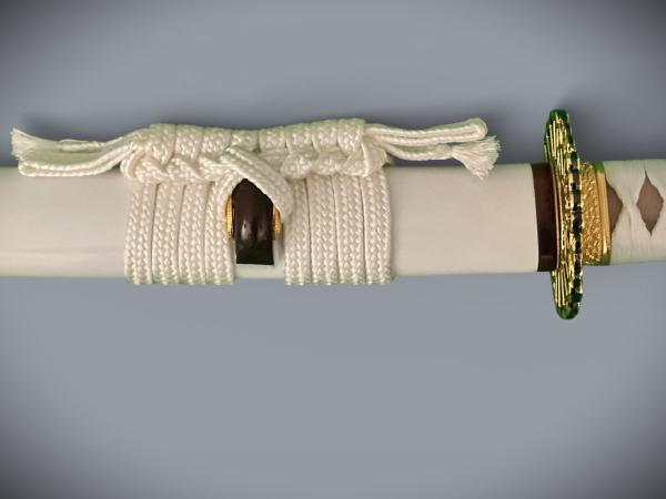 Reikon no Ken Katana mit 12x gefalteter Klinge Feng Lin Handgeschmiedetes Samurai Schwert