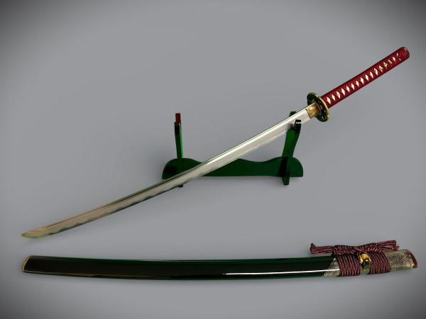 Tamura Katana mit 12-mal gefalteter Klinge Handgeschmiedetes Feng Lin Samurai Schwert