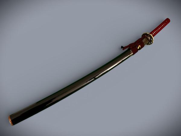 Tamura Katana mit 12-mal gefalteter Klinge Handgeschmiedetes Feng Lin Samurai Schwert