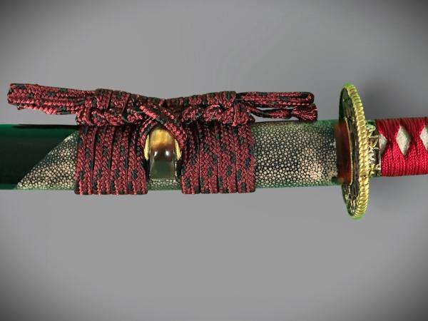 Tamura Katana mit 12-mal gefalteter Klinge Handgeschmiedetes Feng Lin Samurai Schwert