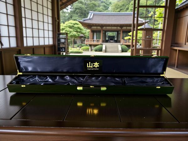 Yamamoto -Yamato no Tsurugi Katana mit 18-mal gefalteter Tamahagane Klinge