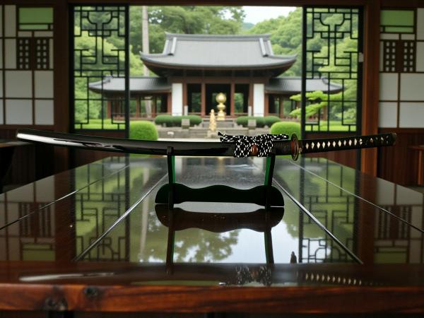 Yamamoto -Yamato no Tsurugi Katana mit 18-mal gefalteter Tamahagane Klinge