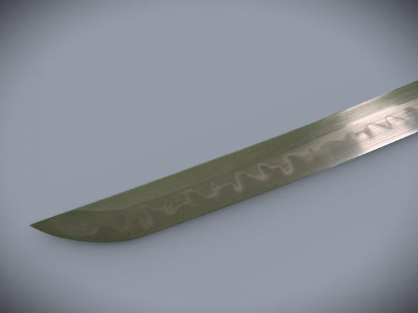 Yamamoto -Yamato no Tsurugi Katana mit 18-mal gefalteter Tamahagane Klinge