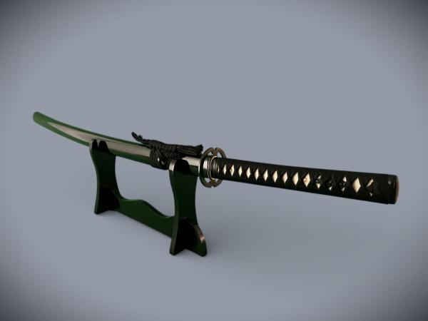 MUSASHI ICHI Katana Handgeschmiedetes Samurai Schwert von FENG LIN